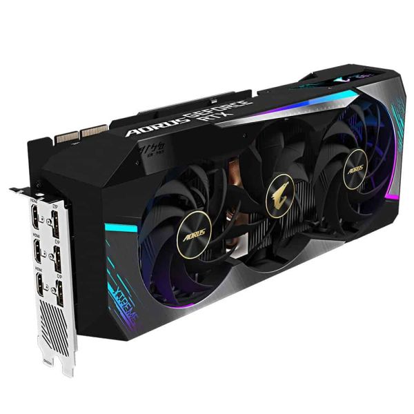 GIGABYTE AORUS GV-N3090AORUS X-24GD videokaart NVIDIA GeForce RTX 3090 24 GB GDDR6X (GV-N3090AORUS X-24GD)