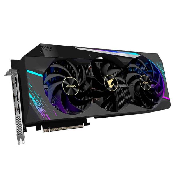 GIGABYTE AORUS GV-N3090AORUS X-24GD videokaart NVIDIA GeForce RTX 3090 24 GB GDDR6X (GV-N3090AORUS X-24GD)