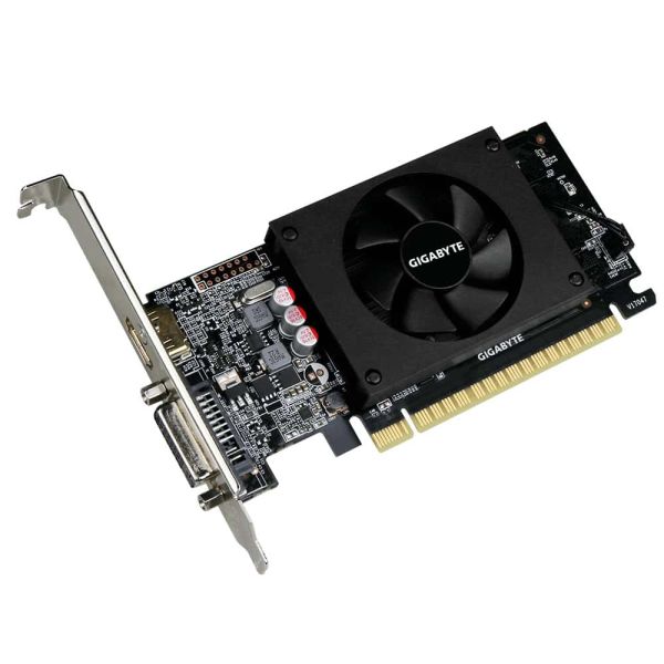 GIGABYTE GV-N710D5-2GL videokaart NVIDIA GeForce GT 710 2 GB GDDR5 (GV-N710D5-2GL) GIGABYTE GV-N710D5-2GL videokaart NVIDIA GeForce GT 710 2 GB GDDR5 (GV-N710D5-2GL)