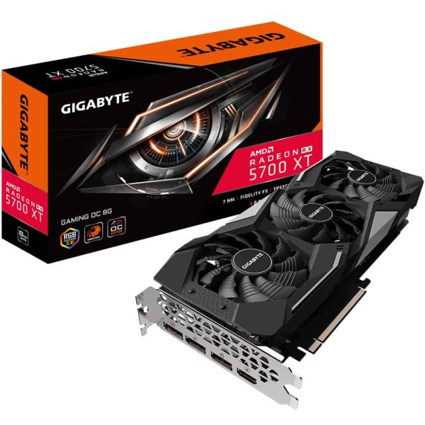 GIGABYTE GAMING GV-R57XTGAMING-OC-8GD videokaart AMD Radeon RX 5700 XT 8 GB GDDR6 (GV-R57XTGAMING OC-8GD)