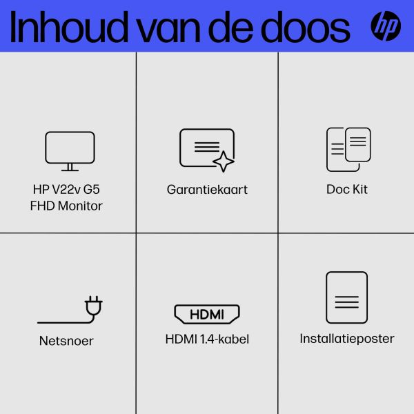 HP V22v G5 FHD-monitor (65P56AA#ABB) HP V22v G5 FHD-monitor (65P56AA#ABB)