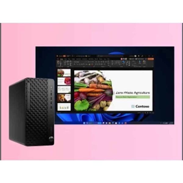 HP EliteDesk 8 TWR G1i U7265 32GB/1TB PC Intel Core Ultra 7 265 DDR5-SDRAM SSD NVIDIA RTX A400 Windows 11 Pro Tower AI PC Zwart (99M73ET#ABH) n/a HP EliteDesk 8 TWR G1i U7265 32GB/1TB PC Intel Core Ultra 7 265 DDR5-SDRAM SSD NVIDIA RTX A400 Windows 11 Pro Tower AI PC Zwart (99M73ET#ABH)