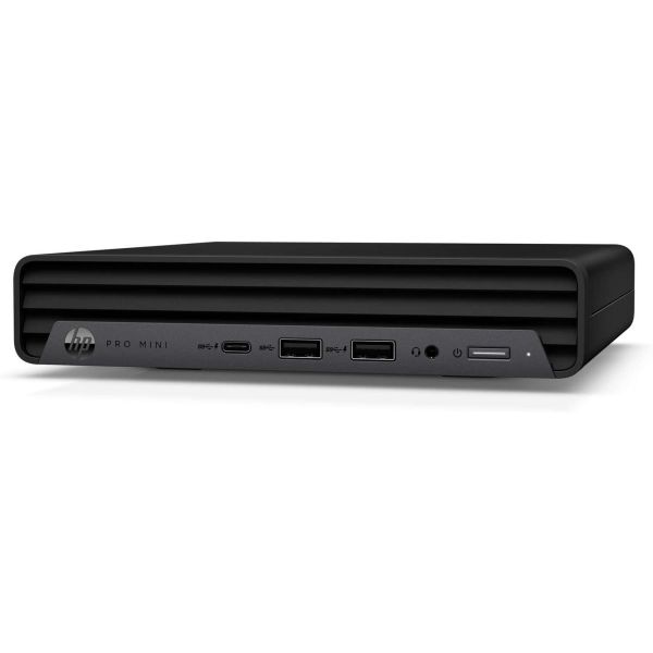 HP Pro 400 G9 Intel® Core™ i3 i3-14100T 8 GB DDR5-SDRAM 256 GB SSD Windows 11 Pro Mini PC Zwart (A1HY8ES#ABH) HP Pro 400 G9 Intel® Core™ i3 i3-14100T 8 GB DDR5-SDRAM 256 GB SSD Windows 11 Pro Mini PC Zwart (A1HY8ES#ABH)