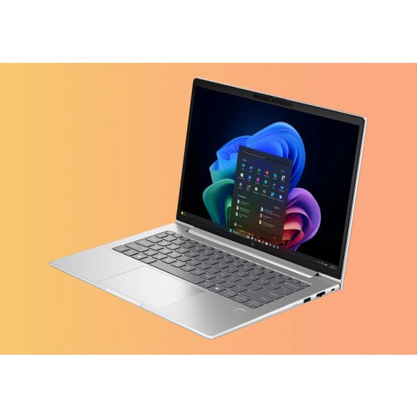 HP EB6G1q14AI X1P4210 14 32GB/1T PC NL Copilot+ PC Snapdragon X1P-42-100 Laptop 35,6 cm (14") WUXGA LPDDR5x-SDRAM 1 TB SSD Wi-Fi 7 (802.11be) Windows 11 Pro Zilver (A27BSEA#ABH)