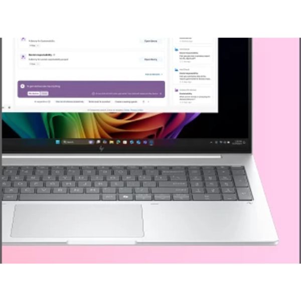 HP EliteBook 8 EB8G1a16AI RAI5340 16 24GB/512 PC NL Copilot+ PC AMD Ryzen AI 5 340 Laptop 40,6 cm (16") WUXGA DDR5-SDRAM 512 GB SSD Wi-Fi 7 (802.11be) Windows 11 Pro Zilver (AD4T3ET#ABH)