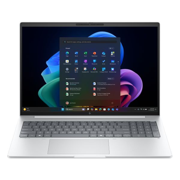 HP EliteBook 8 EB8G1a16AI RAI5340 16 24GB/512 PC NL Copilot+ PC AMD Ryzen AI 5 340 Laptop 40,6 cm (16") WUXGA DDR5-SDRAM 512 GB SSD Wi-Fi 7 (802.11be) Windows 11 Pro Zilver (AD4T3ET#ABH)