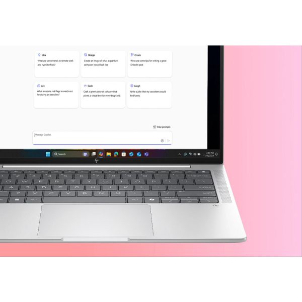 HP EliteBook X EBXG1i14AI U7 258V 14 32GB/512 PC NL Copilot+ PC Intel Core Ultra 7 Laptop 35,6 cm (14") WUXGA LPDDR5x-SDRAM 512 GB SSD Wi-Fi 7 (802.11be) Windows 11 Pro Zilver (B66TSAT#ABH)