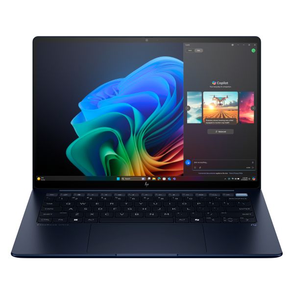 HP EliteBook Ultra EBUltraG1iAI U7 258V 14 32GB/1T PC NL Copilot+ PC Intel Core Ultra 7 Laptop 35,6 cm (14") Touchscreen 2.8K LPDDR5x-SDRAM 1 TB SSD Wi-Fi 7 (802.11be) Windows 11 Pro Blauw (B68SVEA#ABH)