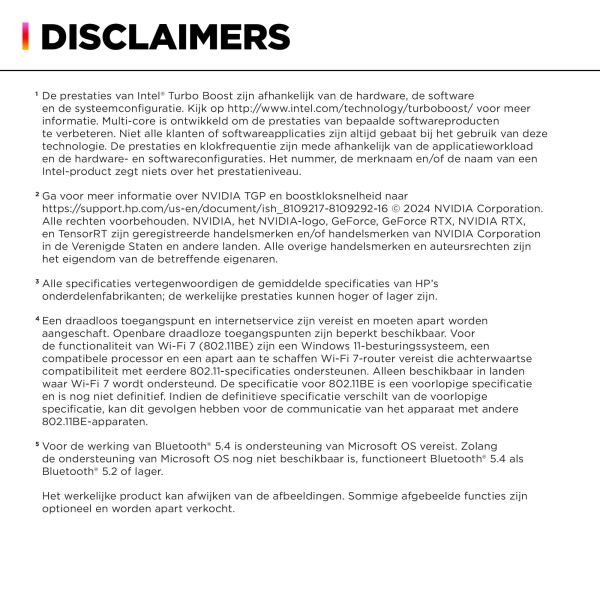 HP OMEN 35L GT16-0240nd PC Intel Core Ultra 9 285K 32 GB DDR5-SDRAM 2 TB SSD NVIDIA GeForce RTX 5070 Windows 11 Home Tower AI PC Zwart (B8UP9EA#ABH)