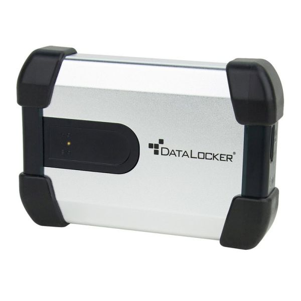 DataLocker H350 Basic externe harde schijf 1000 GB Zwart, Zilver (MXKB1B001T5001FIPS-B)