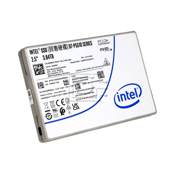 Intel SSD/P5430 3.84TB E1.S 9.5mm PCIe 4 SglPk (SBFPFUBU038T001)