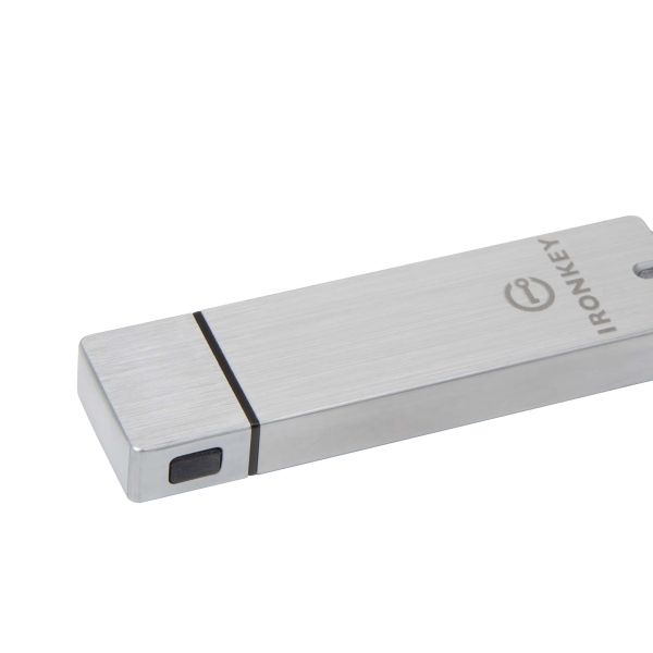 Kingston Technology IronKey 8GB Basic S1000 versleutelde USB 3.0 FIPS 140-2 niveau 3 (IKS1000B/8GB) Kingston Technology IronKey 8GB Basic S1000 versleutelde USB 3.0 FIPS 140-2 niveau 3 (IKS1000B/8GB)