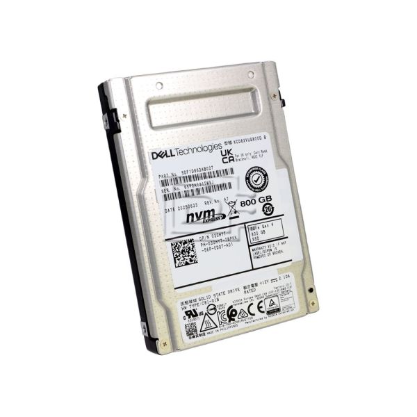 Kioxia X121 CD8-V dSDD 800GB PCIe U.2 15mm SIE (KCD8XVUG800G)