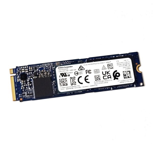 Kioxia Client SSD 2.048TB NVMe/PCIe M.2 2280 (KXG60PNV2T04)