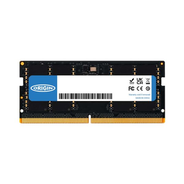 Origin Storage OM32G54800SO2RX8NE11 geheugenmodule 32 GB 1 x 32 GB DDR5 4800 MHz (OM32G54800SO2RX8NE11) Origin Storage OM32G54800SO2RX8NE11 geheugenmodule 32 GB 1 x 32 GB DDR5 4800 MHz (OM32G54800SO2RX8NE11)