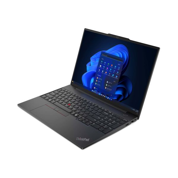 Lenovo ThinkPad E16 Gen 2 (AMD) AMD Ryzen™ 5 7535HS Laptop 40,6 cm (16") WUXGA 8 GB DDR5-SDRAM 256 GB SSD Wi-Fi 6E (802.11ax) Windows 11 Pro Engels Zwart (21M5002MMH)