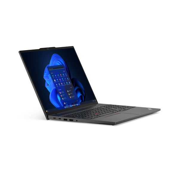 Lenovo ThinkPad E16 Gen 2 (Intel) Intel Core Ultra 5 125U Laptop 40,6 cm (16") WUXGA 8 GB DDR5-SDRAM 256 GB SSD Wi-Fi 6E (802.11ax) Windows 11 Pro Engels Zwart (21MA000JMH)