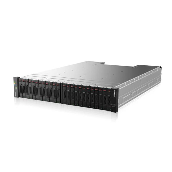 Lenovo DS4200 SFF SAS DUAL CONTR disk array 0 TB Rack (2U) Zwart, Roestvrijstaal (4617A21)