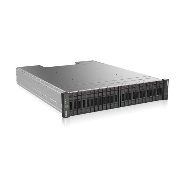 Lenovo DS4200 SFF SAS DUAL CONTR disk array 0 TB Rack (2U) Zwart, Roestvrijstaal (4617A21)