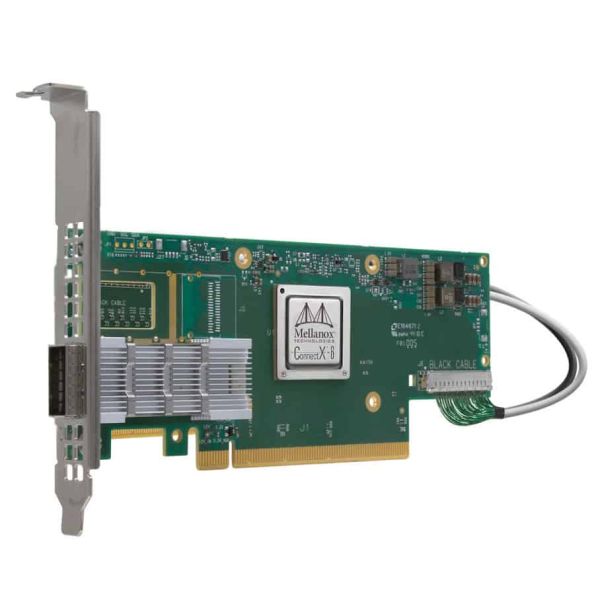 Lenovo ThinkSystem Mellanox ConnectX-6 HDR/200GbE QSFP56 1-port PCIe 4 VPI interfacekaart/-adapter Intern (4C57A15326)