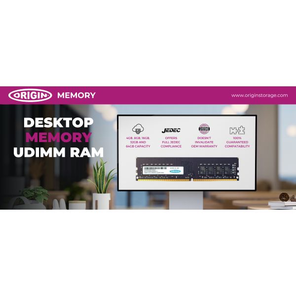 Origin Storage OM4G31600U2RX8NE15 geheugenmodule 4 GB 1 x 4 GB DDR3 240-pin DIMM