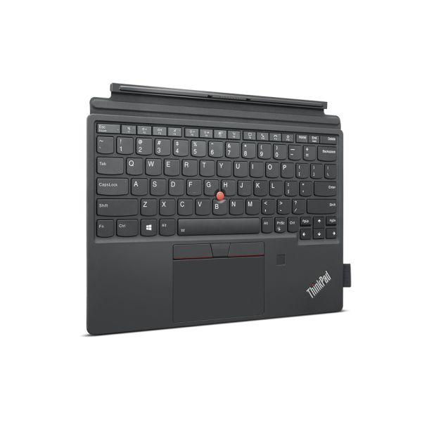 Lenovo 4Y41C14229 toetsenbord voor mobiel apparaat QWERTY Amerikaans Engels Pogo Pin Zwart