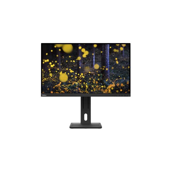 Lenovo ThinkVision E27q-20 computer monitor 68,6 cm (27") 2560 x 1440 Pixels Quad HD LED Zwart (62D0GAR1EU)