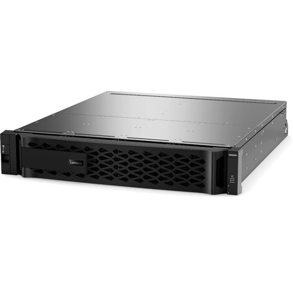 Lenovo ThinkSystem DM3000H disk array 96 TB Rack (2U) Zwart, Metallic (7Y421004EA)