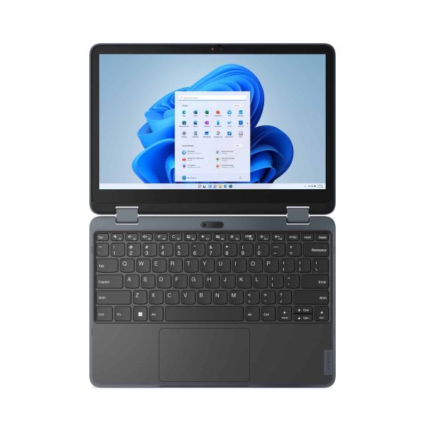 Lenovo 300w Yoga Gen 4 Intel® N N100 Hybride (2-in-1) 29,5 cm (11.6") Touchscreen HD 4 GB LPDDR5-SDRAM 128 GB SSD Wi-Fi 6 (802.11ax) Windows 11 Pro Academic Engels Grijs (82VM000KMH)