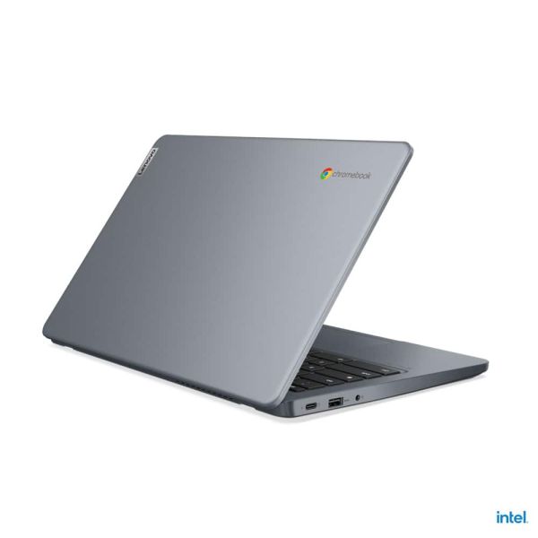 Lenovo 14e Chromebook Gen 3 Intel® Core™ i3 i3-N305 35,6 cm (14") Full HD 8 GB LPDDR5-SDRAM 128 GB eMMC Wi-Fi 6E (802.11ax) ChromeOS Engels Grijs (82W6001RMH)