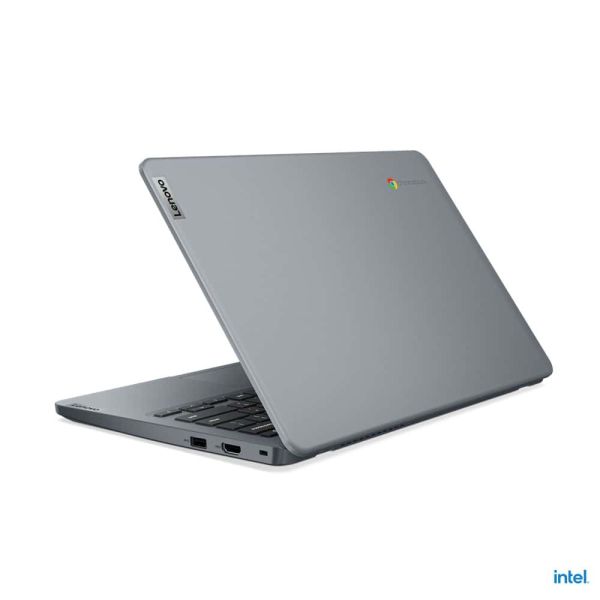 Lenovo 14e Chromebook Gen 3 Intel® Core™ i3 i3-N305 35,6 cm (14") Full HD 8 GB LPDDR5-SDRAM 128 GB eMMC Wi-Fi 6E (802.11ax) ChromeOS Engels Grijs (82W6001RMH)