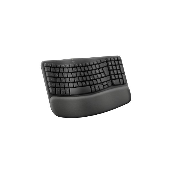 Logitech Wave Keys Draadloos Ergonomisch Toetsenbord Graphite (920-012286)