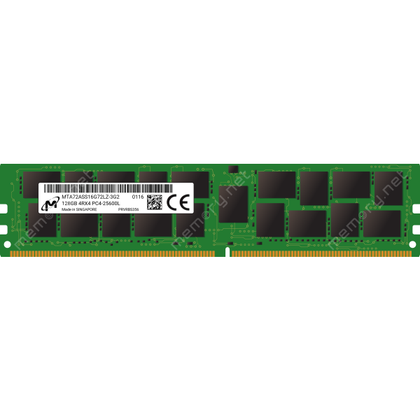 Micron DDR4 LRDIMM 128GB 4Rx4 3200 CL22 16Gbit (MTA72ASS16G72LZ-3G2F1T)