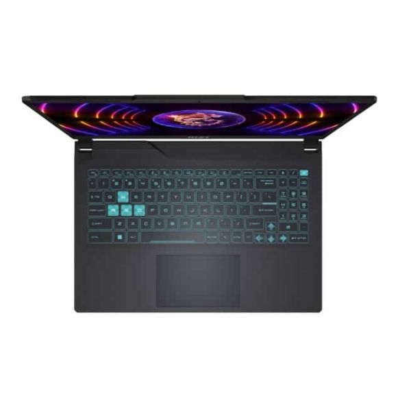 MSI Cyborg 15 A13VE-1830NL Intel® Core™ i7 i7-13620H Laptop 39,6 cm (15.6") Full HD 16 GB DDR5-SDRAM 512 GB SSD NVIDIA GeForce RTX 4050 Wi-Fi 6 (802.11ax) Windows 11 Home Zwart (9S7-15K111-1830)