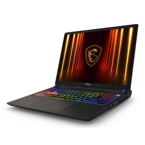 MSI Vector 16 HX AI A2XWHG-674NL Intel Core Ultra 7 255HX Laptop 40,6 cm (16") Quad HD+ 32 GB DDR5-SDRAM 1 TB SSD NVIDIA GeForce RTX 5070 Ti Wi-Fi 6E (802.11ax) Windows 11 Home Grijs (9S7-15M352-674)