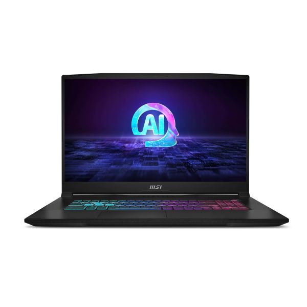 MSI Katana A17 AI B8VF-881NL AMD Ryzen™ 7 8845HS Laptop 43,9 cm (17.3") Full HD 16 GB DDR5-SDRAM 1 TB SSD NVIDIA GeForce RTX 4060 Wi-Fi 6E (802.11ax) Windows 11 Home Zwart (9S7-17LN31-881)