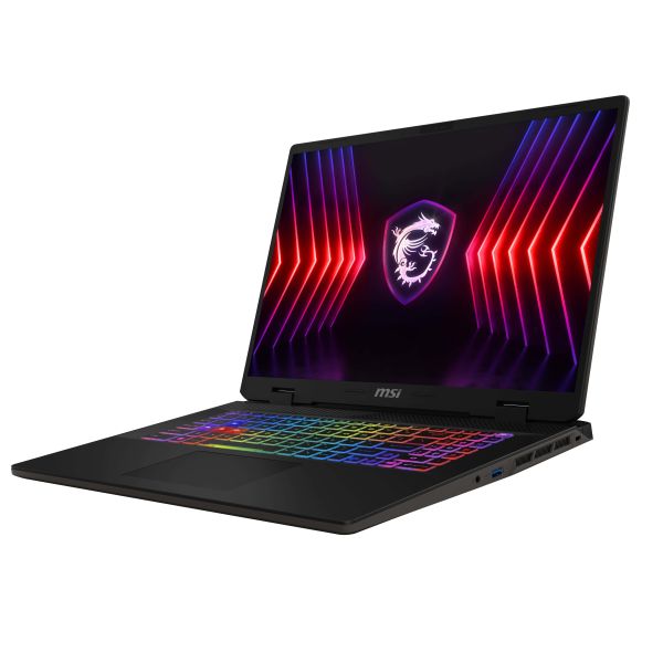 MSI Sword 17 HX B14VGKG-094NL Intel® Core™ i7 i7-14650HX Laptop 43,2 cm (17") Quad HD+ 32 GB DDR5-SDRAM 2 TB SSD NVIDIA GeForce RTX 4070 Wi-Fi 6E (802.11ax) Windows 11 Home Grijs (9S7-17T214-094)