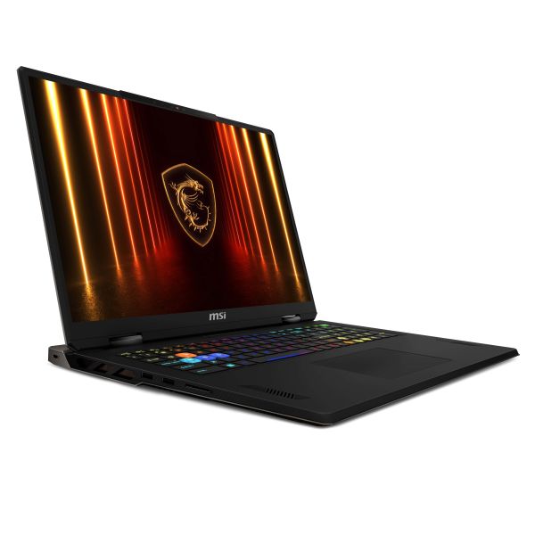 MSI Vector 18 HX AI A2XWHG-815NL Intel Core Ultra 9 275HX Laptop 45,7 cm (18") Quad HD+ 32 GB DDR5-SDRAM 2 TB SSD NVIDIA GeForce RTX 5070 Ti Wi-Fi 7 (802.11be) Windows 11 Home Grijs (9S7-1824B4-815)