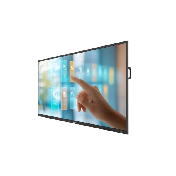Philips 86BDL4252E/00 beeldkrant Interactief flatscreen 2,18 m (86") LED Wifi 400 cd/m² 4K Ultra HD Zwart Touchscreen Type processor Android 14 (86BDL4252E/00)