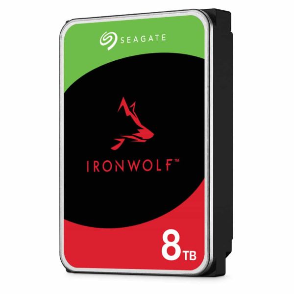 Seagate IronWolf ST8000VN004 interne harde schijf 8 TB 7200 RPM 256 MB 3.5" SATA III (72123800-6051100-000-RS)