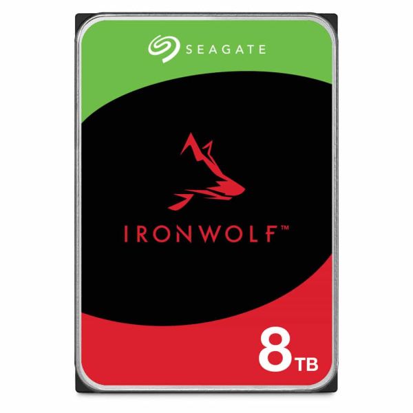 Seagate IronWolf ST8000VN004 interne harde schijf 8 TB 7200 RPM 256 MB 3.5" SATA III (72123800-6051100-000-RS)