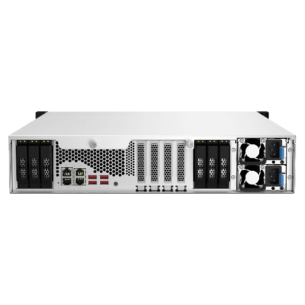 QNAP 144TB 12*WD WD121KFBX 5YARPAssembly+Test (TS-H1887XU-E2334-16G-144W-AR5)