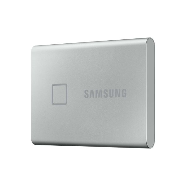 Samsung MU-PC500S, T7 Touch, 500 GB, USB Type-C, 3.2 Gen 2 (3.1 Gen 2), 1050 MB/s, Wachtwoordbeveiliging, Zilver (MU-PC500S/WW)