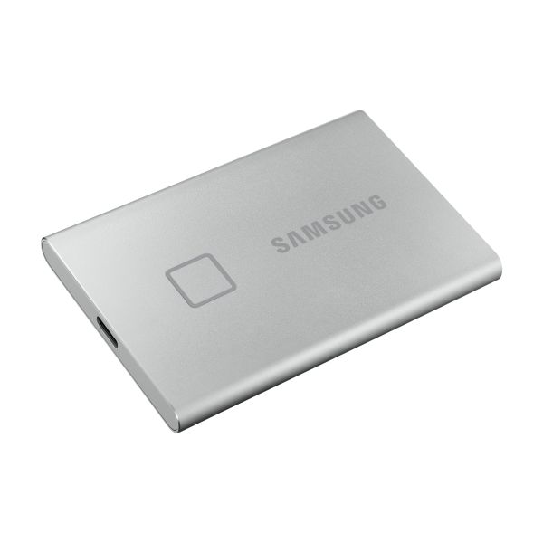 Samsung MU-PC500S, T7 Touch, 500 GB, USB Type-C, 3.2 Gen 2 (3.1 Gen 2), 1050 MB/s, Wachtwoordbeveiliging, Zilver (MU-PC500S/WW)