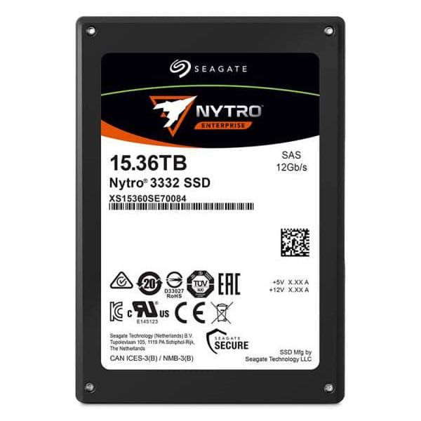 Seagate Enterprise Nytro 3332 15 TB 2.5" SAS 3D eTLC (XS15360SE70084)