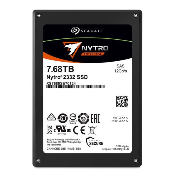 Seagate Nytro 2332 7,68 TB 2.5" SAS 3D eTLC (XS7680SE70124)