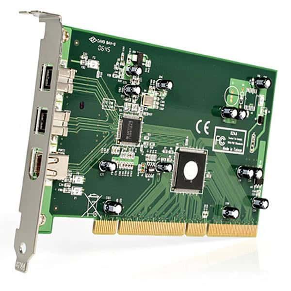 StarTech.com 3-poort PCI 1394b FireWire Adapter met Digitale Videobewerkingsset (PCI1394B_3) StarTech.com 3-poort PCI 1394b FireWire Adapter met Digitale Videobewerkingsset (PCI1394B_3)
