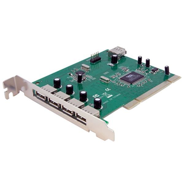 StarTech.com 7-poort PCI USB Adapter (PCIUSB7)
