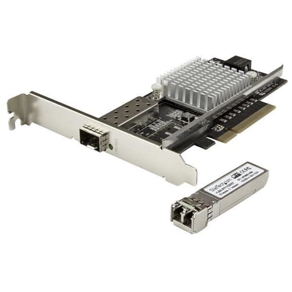 StarTech.com 1-Poorts 10G SFP+ glasvezel netwerkkaart PCIe Intel Chip M/M (PEX10000SRI) StarTech.com 1-Poorts 10G SFP+ glasvezel netwerkkaart PCIe Intel Chip M/M (PEX10000SRI)