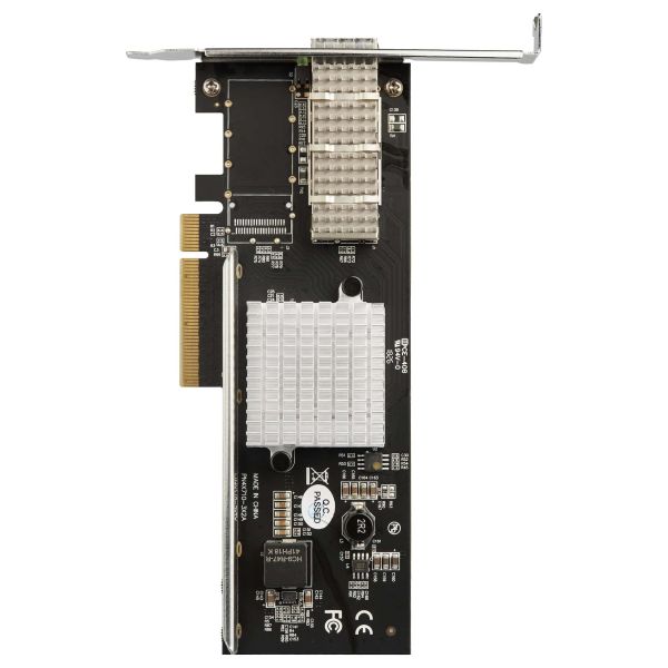 StarTech.com 1 port PCI Express 40G QSFP+ Netwerkkaart, Intel XL710 Open QSFP+ Converged Adapter, PCIe 40 Gigabit Ethernet Server NIC, 40GbE Glasvezel LAN Kaart, Dell PowerEdge HPE ProLiant (PEX40GQSFPI) StarTech.com 1 port PCI Express 40G QSFP+ Netwerkkaart, Intel XL710 Open QSFP+ Converged Adapter, PCIe 40 Gigabit Ethernet Server NIC, 40GbE Glasvezel LAN Kaart, Dell PowerEdge HPE ProLiant (PEX40GQSFPI)